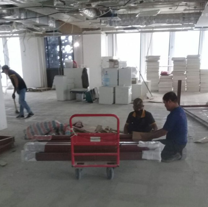 Tháo dỡ hoàn trả mặt bằng theo quy định hợp đồng