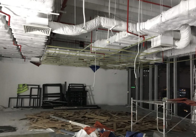 Tháo dỡ hoàn trả mặt bằng theo quy định hợp đồng