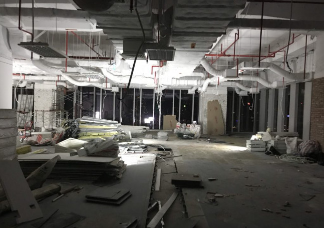 Tháo dỡ hoàn trả mặt bằng theo quy định hợp đồng