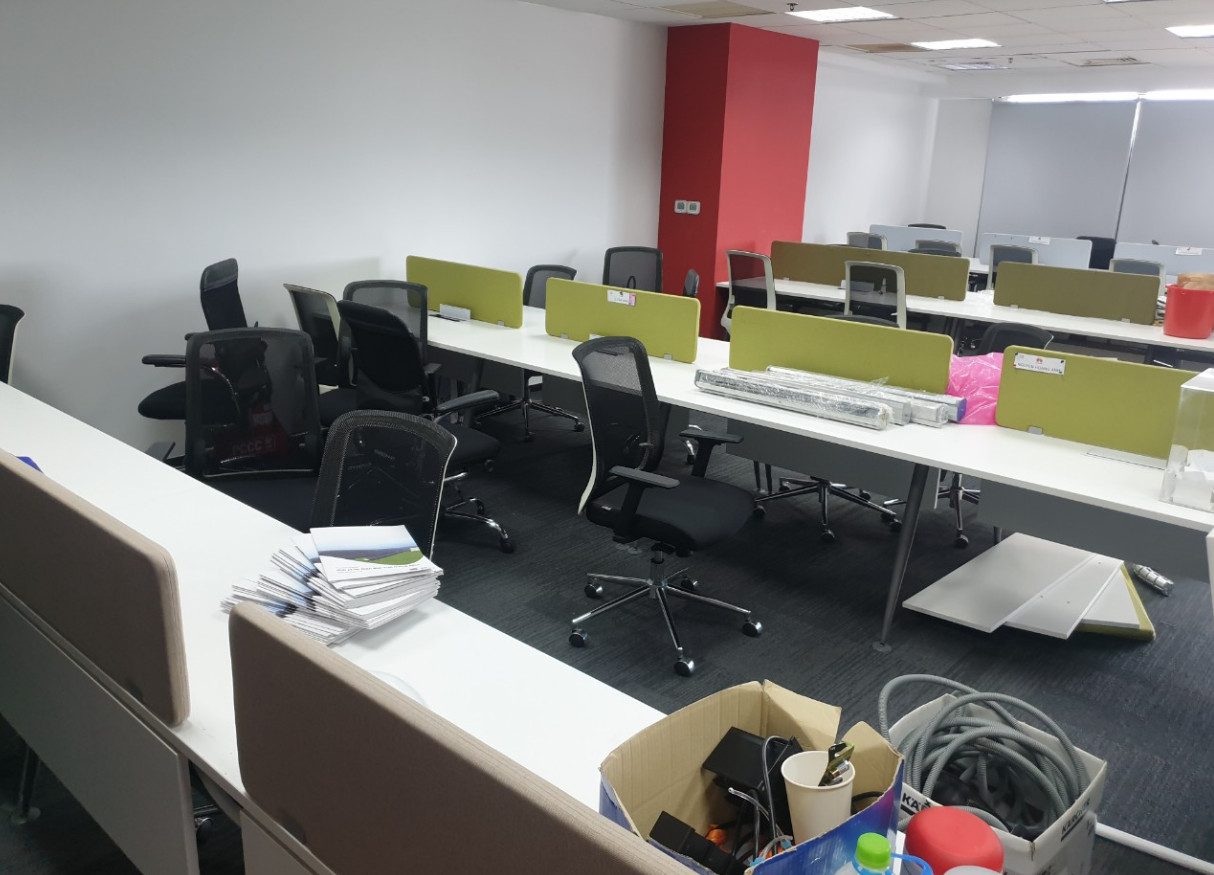 Tháo dỡ hoàn trả mặt bằng theo quy định hợp đồng