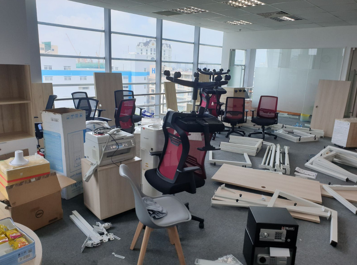 Tháo dỡ hoàn trả mặt bằng theo quy định hợp đồng