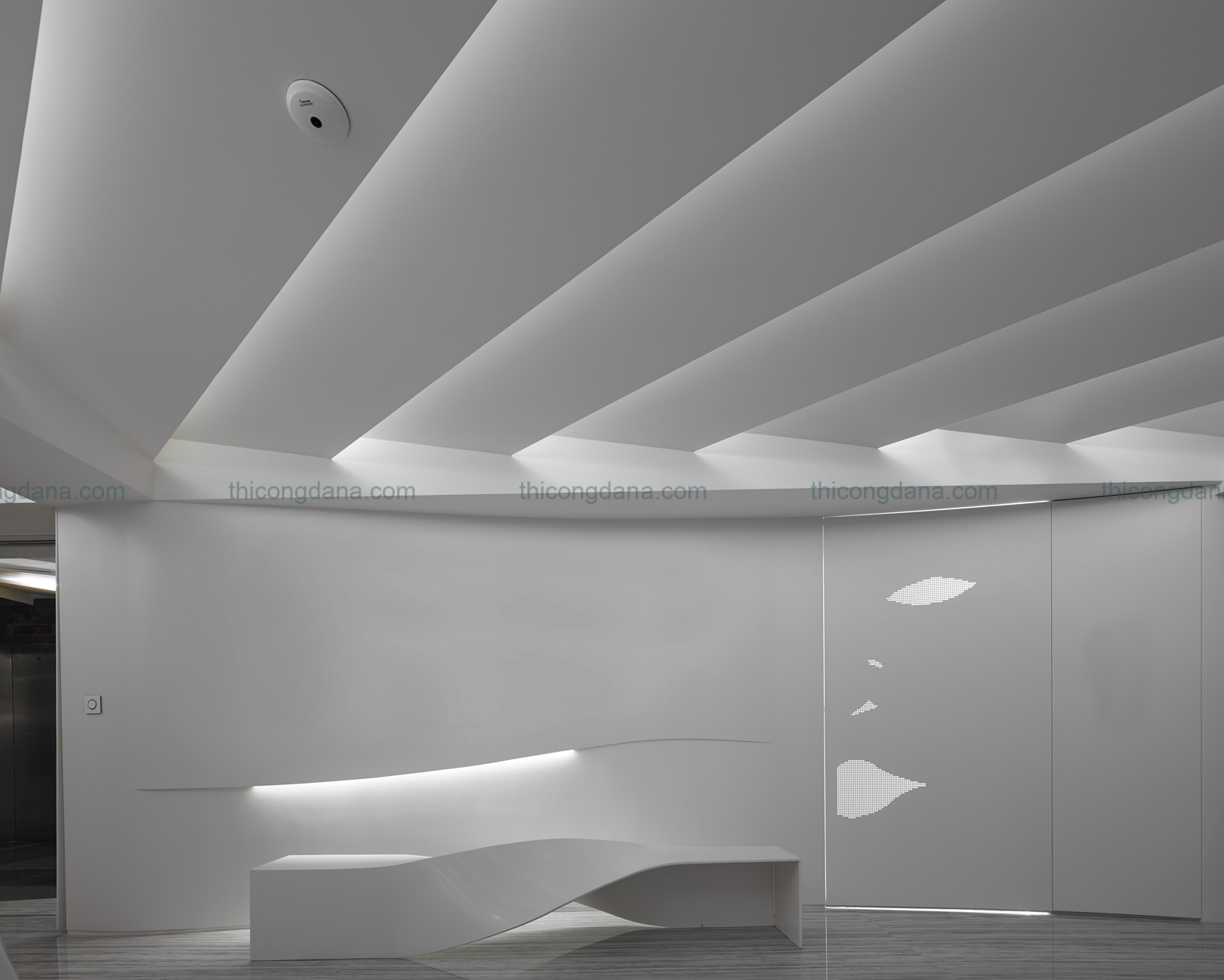 Thiết kế decor trọn gói nội thất phòng khám hiện đại tại Đà Nẵng