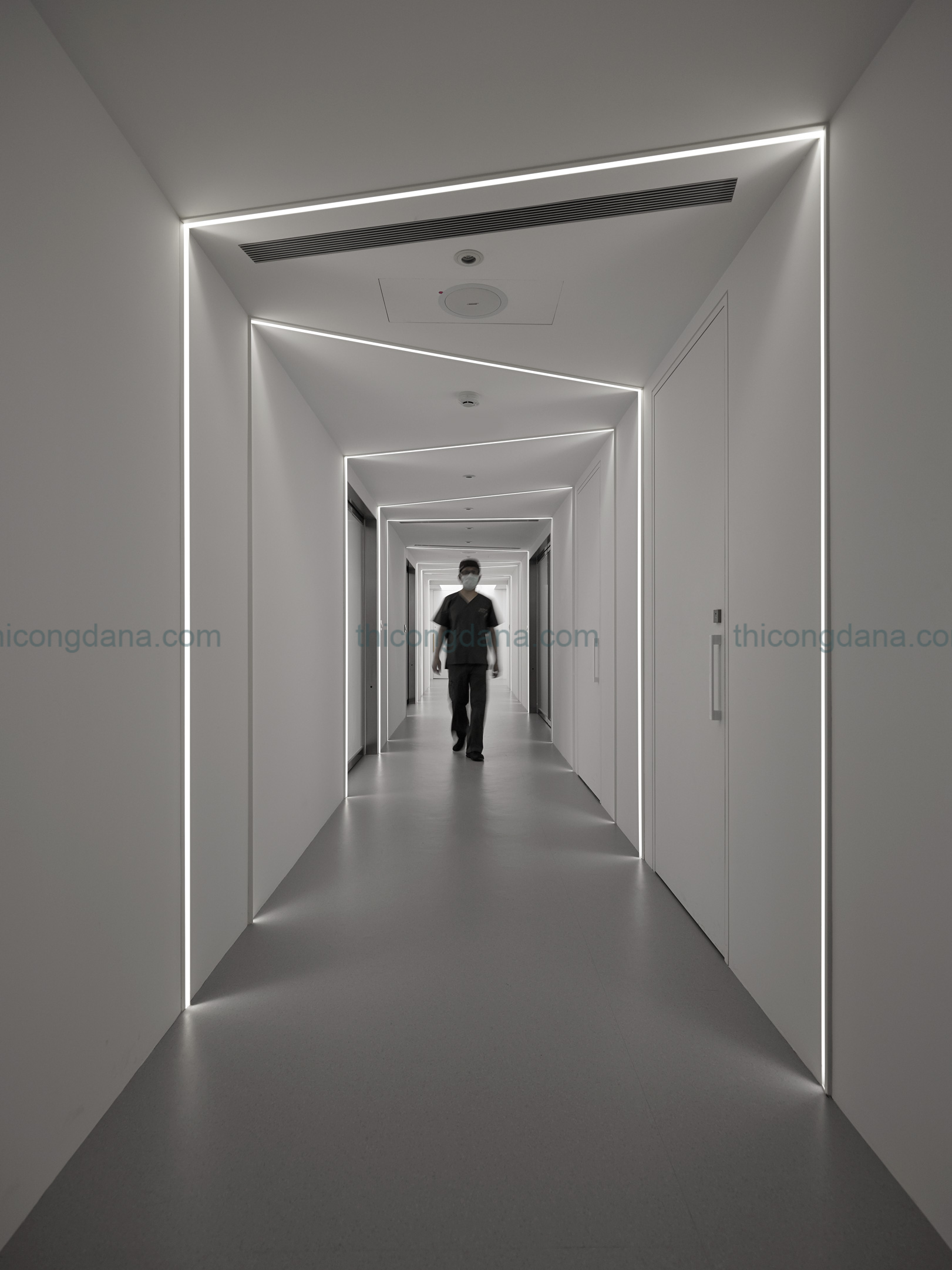 Thiết kế decor trọn gói nội thất phòng khám hiện đại tại Đà Nẵng