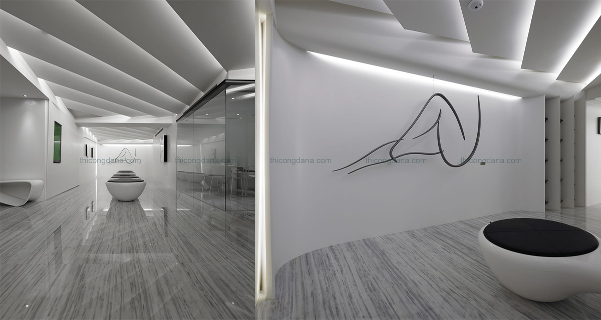 Thiết kế decor trọn gói nội thất phòng khám hiện đại tại Đà Nẵng