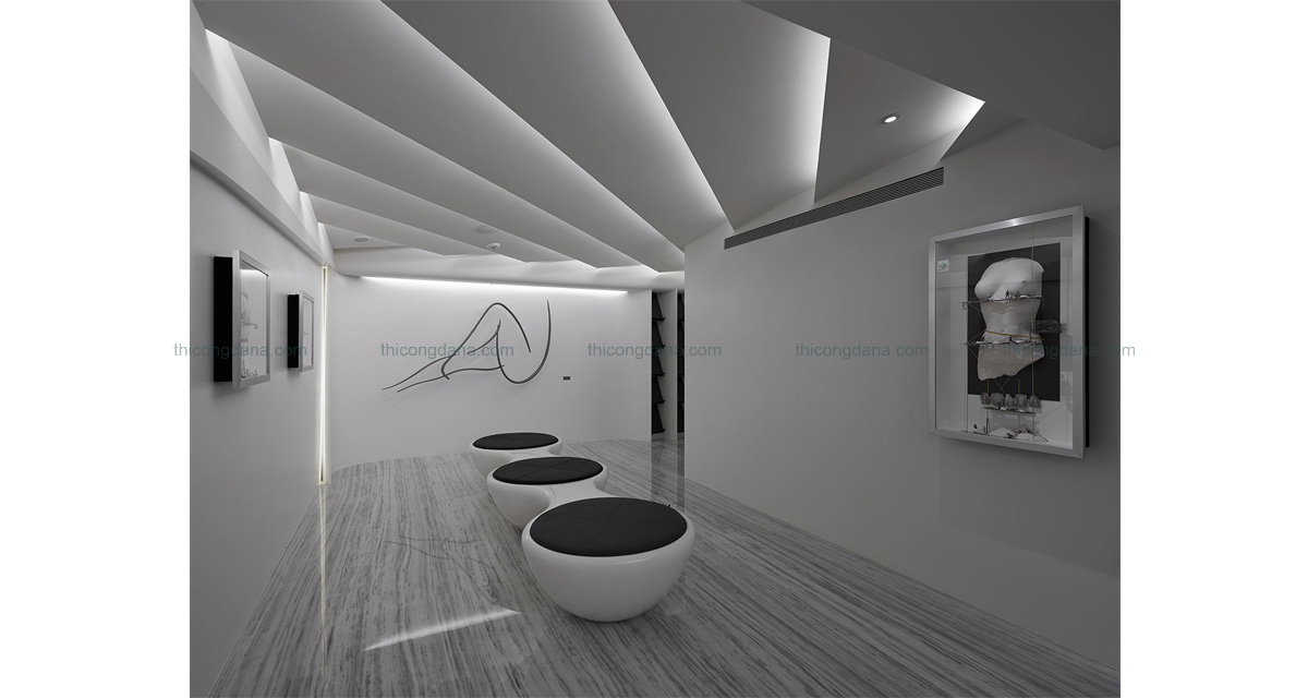 Thiết kế decor trọn gói nội thất phòng khám hiện đại tại Đà Nẵng