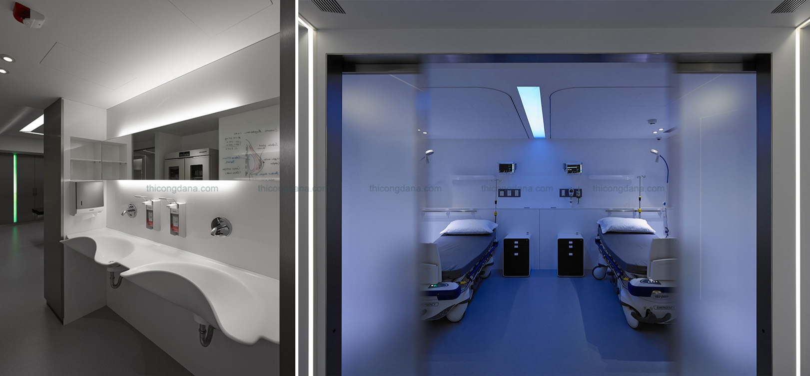 Thiết kế decor trọn gói nội thất phòng khám hiện đại tại Đà Nẵng