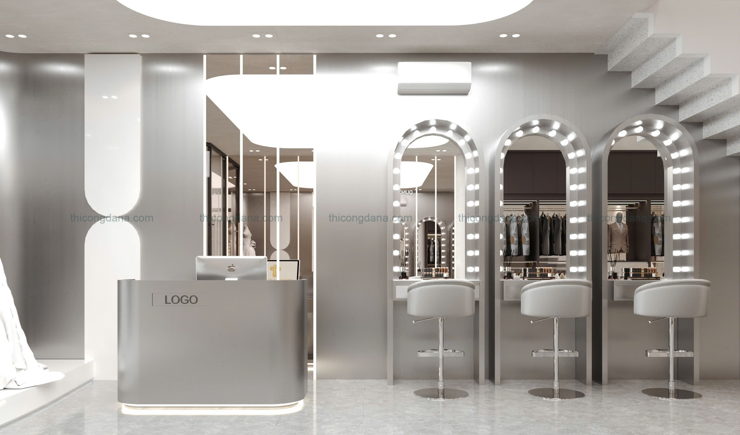 Thiết kế thi công nội thất studio wedding trọn gói tại Đà Nẵng