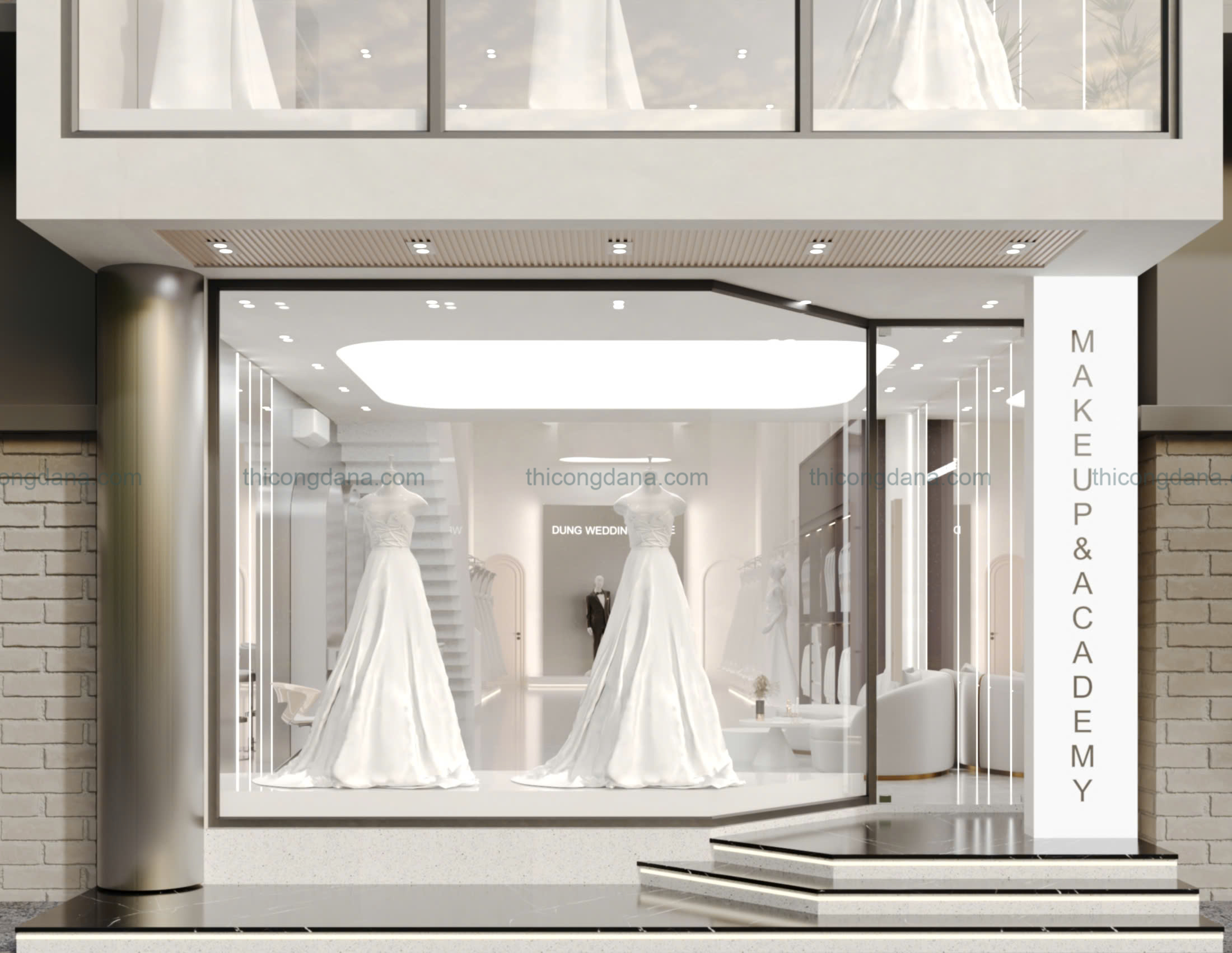 Thiết kế thi công nội thất studio wedding trọn gói tại Đà Nẵng