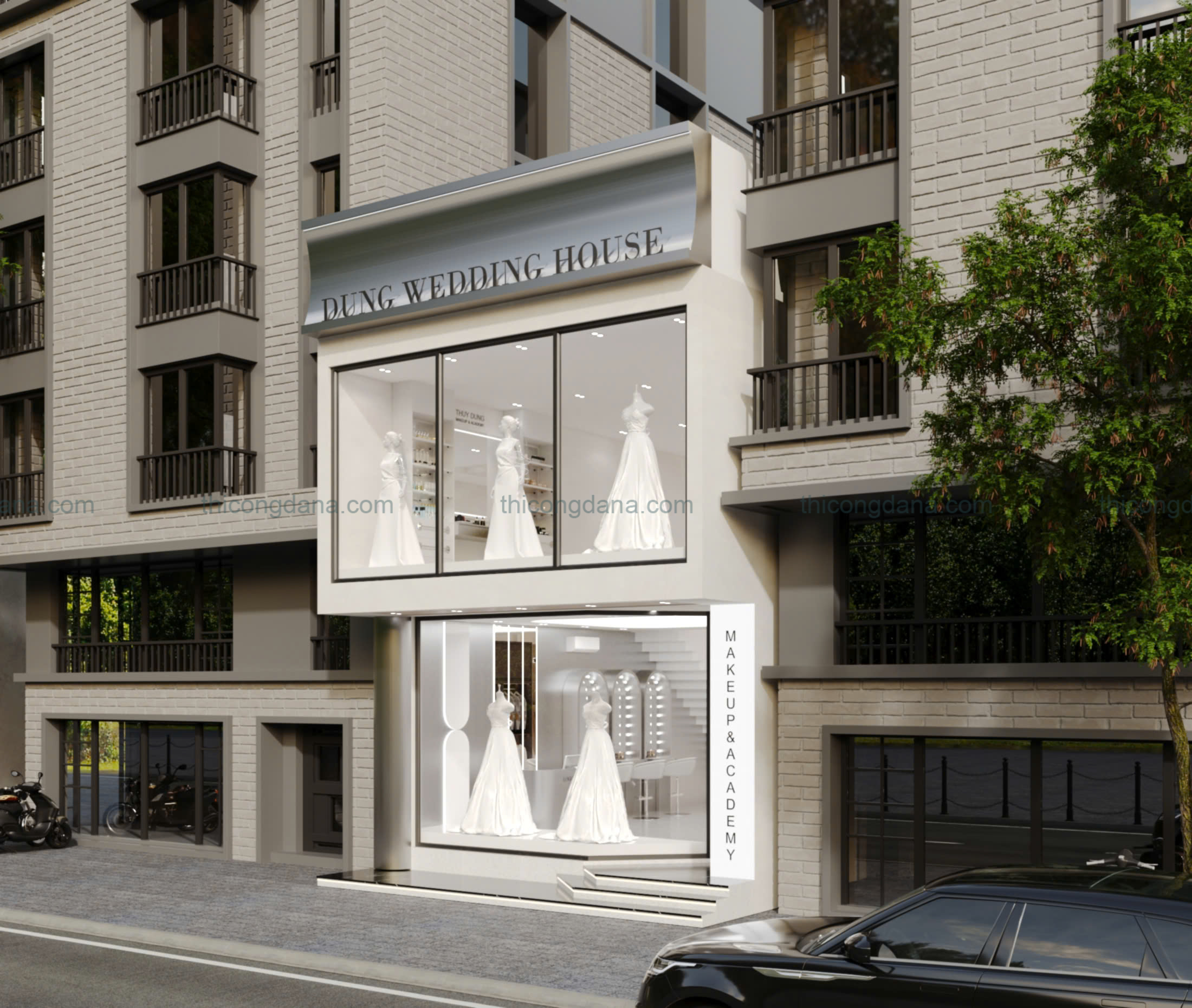 Thiết kế thi công nội thất studio wedding trọn gói tại Đà Nẵng