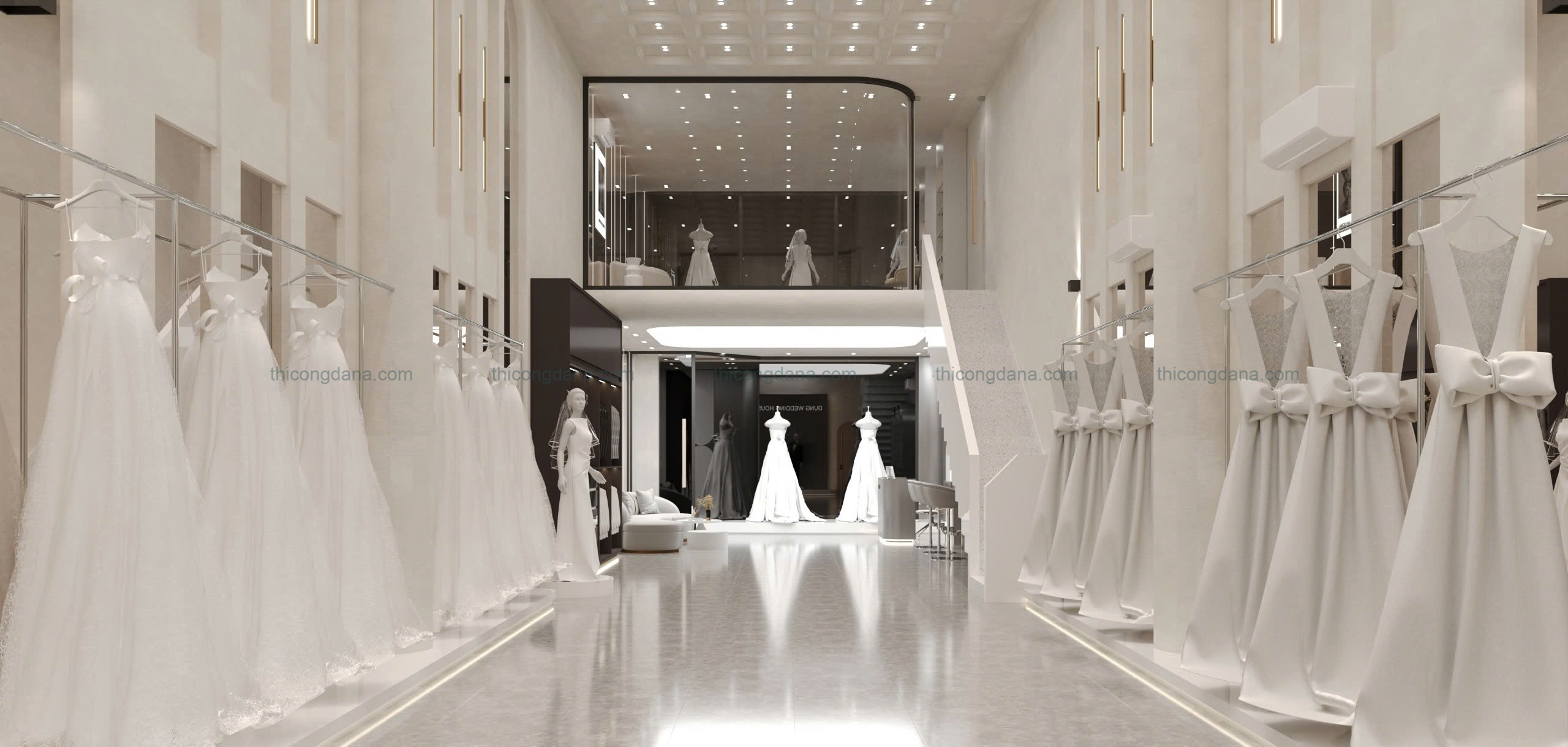 Thiết kế thi công nội thất studio wedding trọn gói tại Đà Nẵng