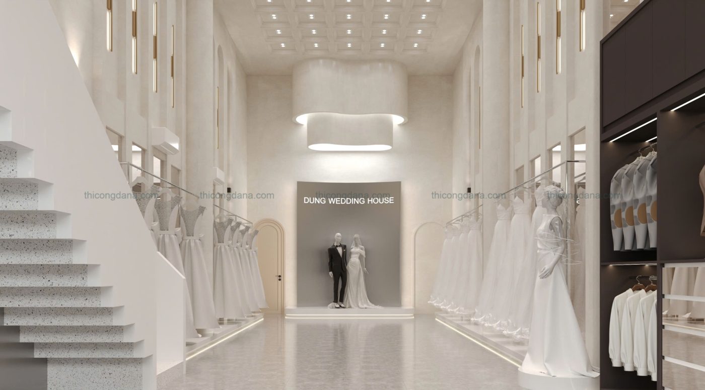 Thiết kế thi công nội thất studio wedding trọn gói tại Đà Nẵng