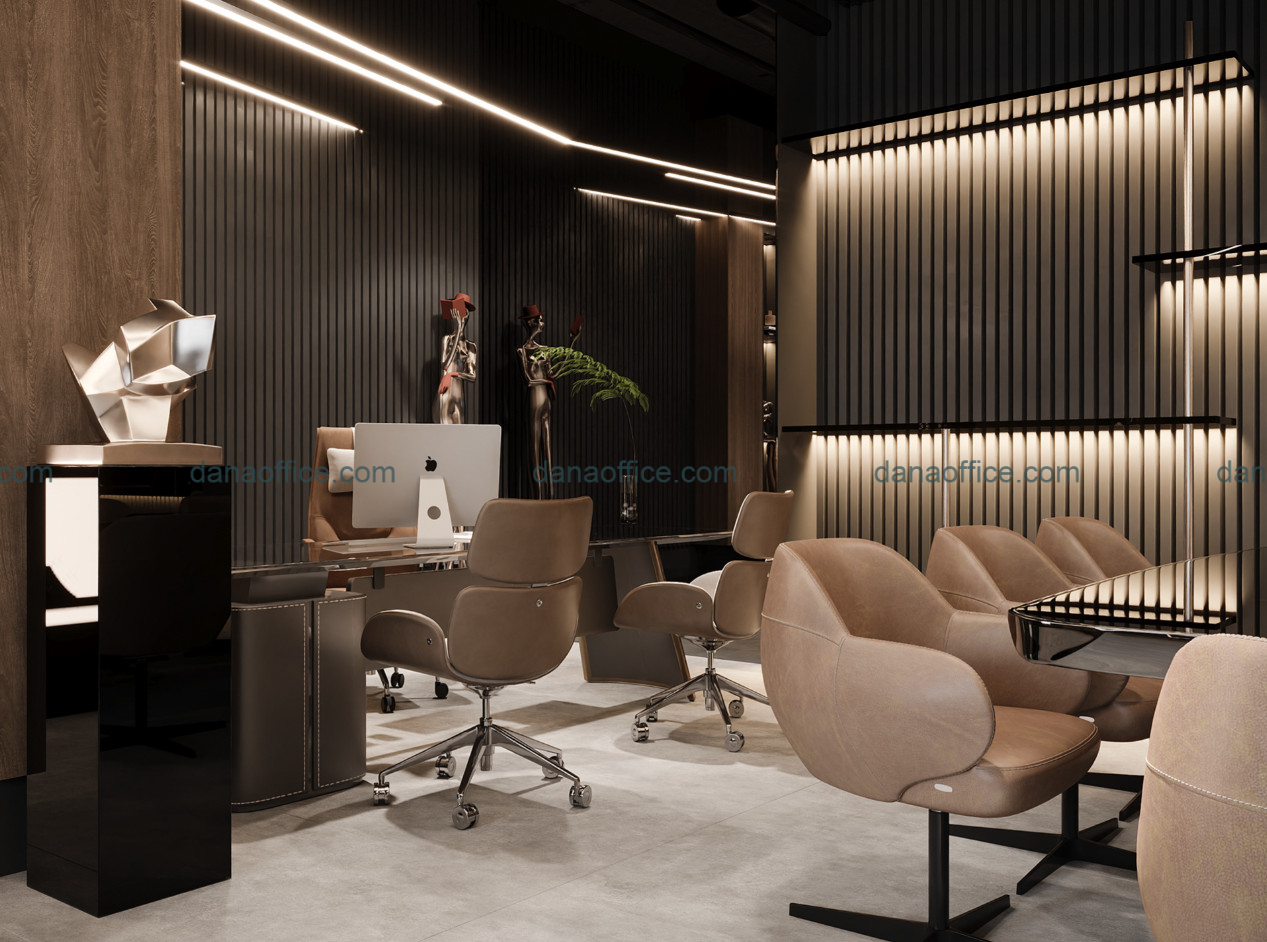 Thiết kế thi công nội thất văn phòng trọn gói phong cách hiện đại