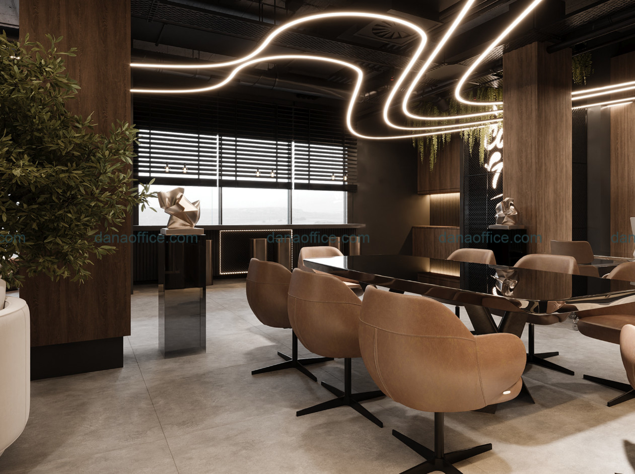 Thiết kế thi công nội thất văn phòng hiện đại sang trọng