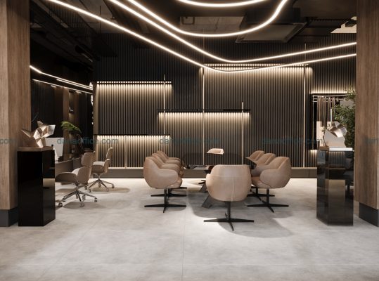 Những mẫu thiết kế văn phòng thân thiện, hiện đại