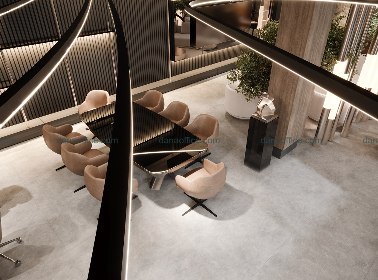 Thiết kế thi công nội thất văn phòng hiện đại sang trọng