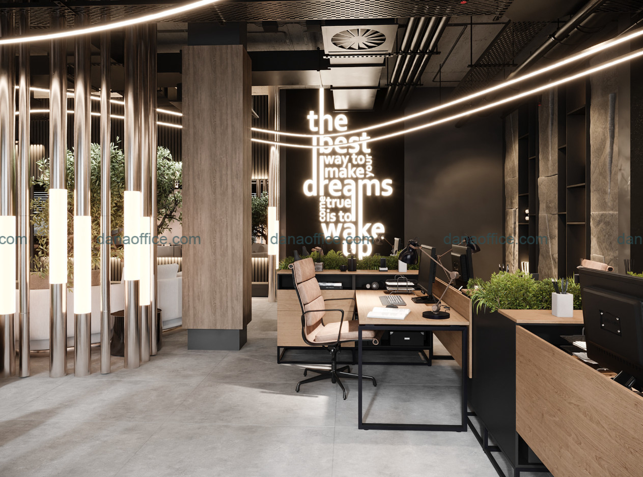 Thiết kế thi công nội thất văn phòng hiện đại sang trọng