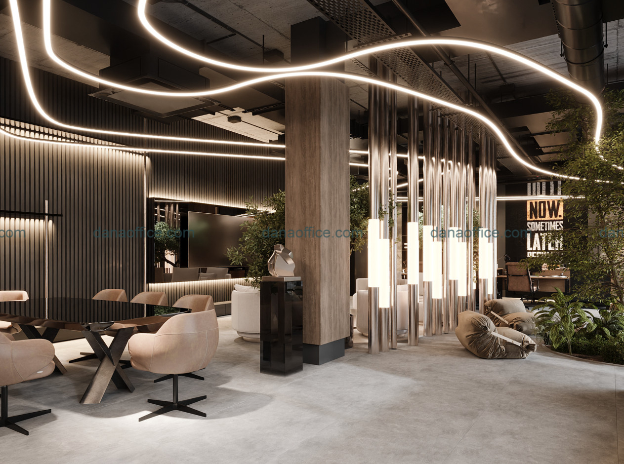 Thiết kế thi công nội thất văn phòng hiện đại sang trọng