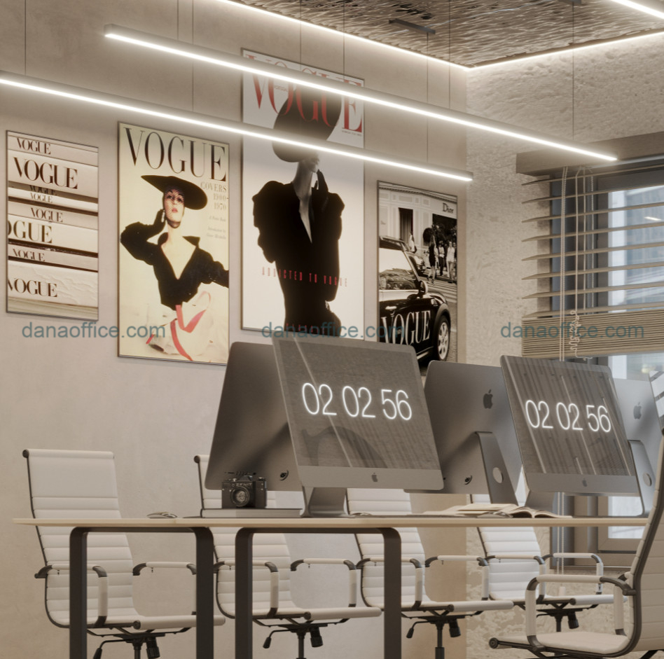 Thiết kế thi công nội thất văn phòng làm việc hiện đại