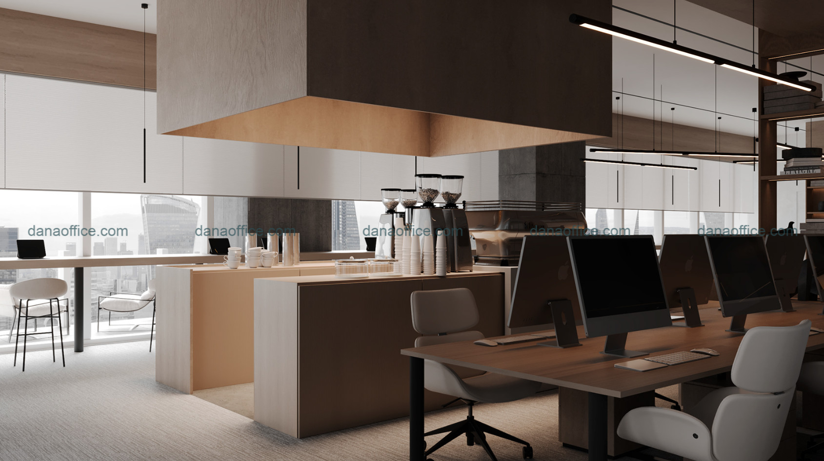 Mẫu decor văn phòng thân thiện