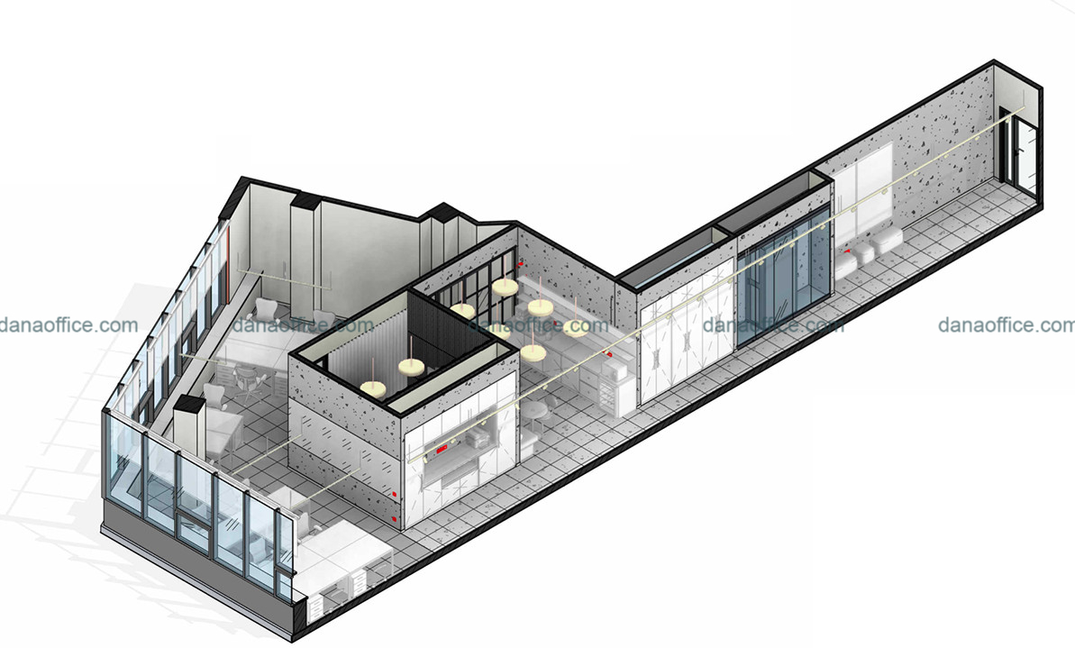 Bản vẽ thiết kế văn phòng