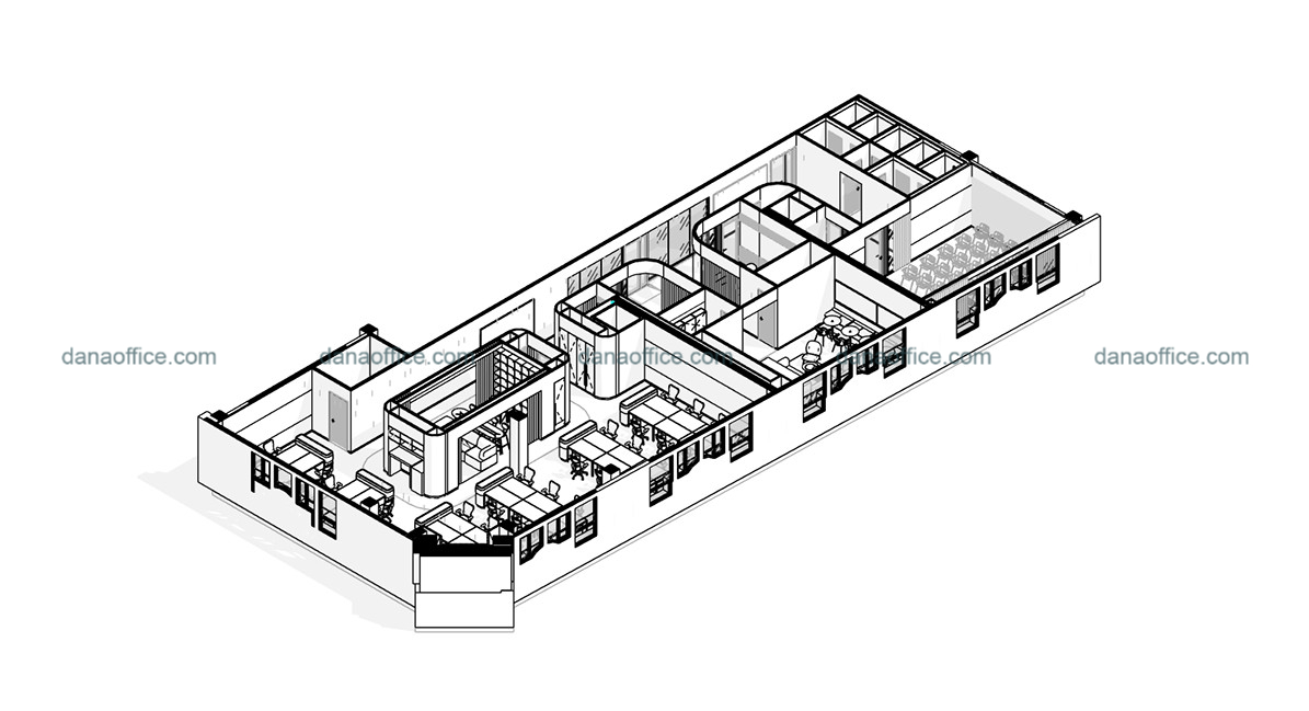 Thiết kế thi công văn phòng