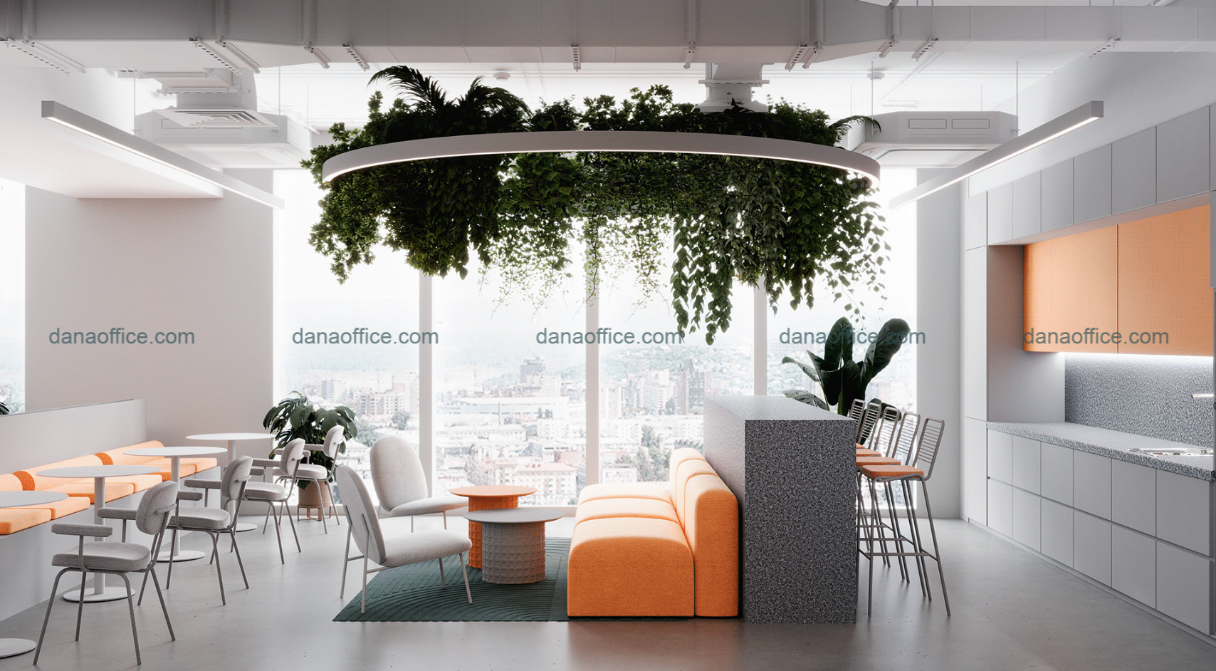 Thiết kế văn phòng làm việc đẹp