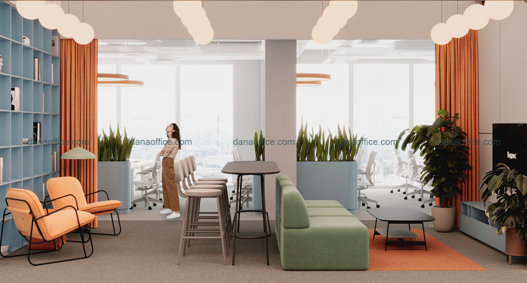 Thiết kế thi công nội thất văn phòng làm việc trọn gói