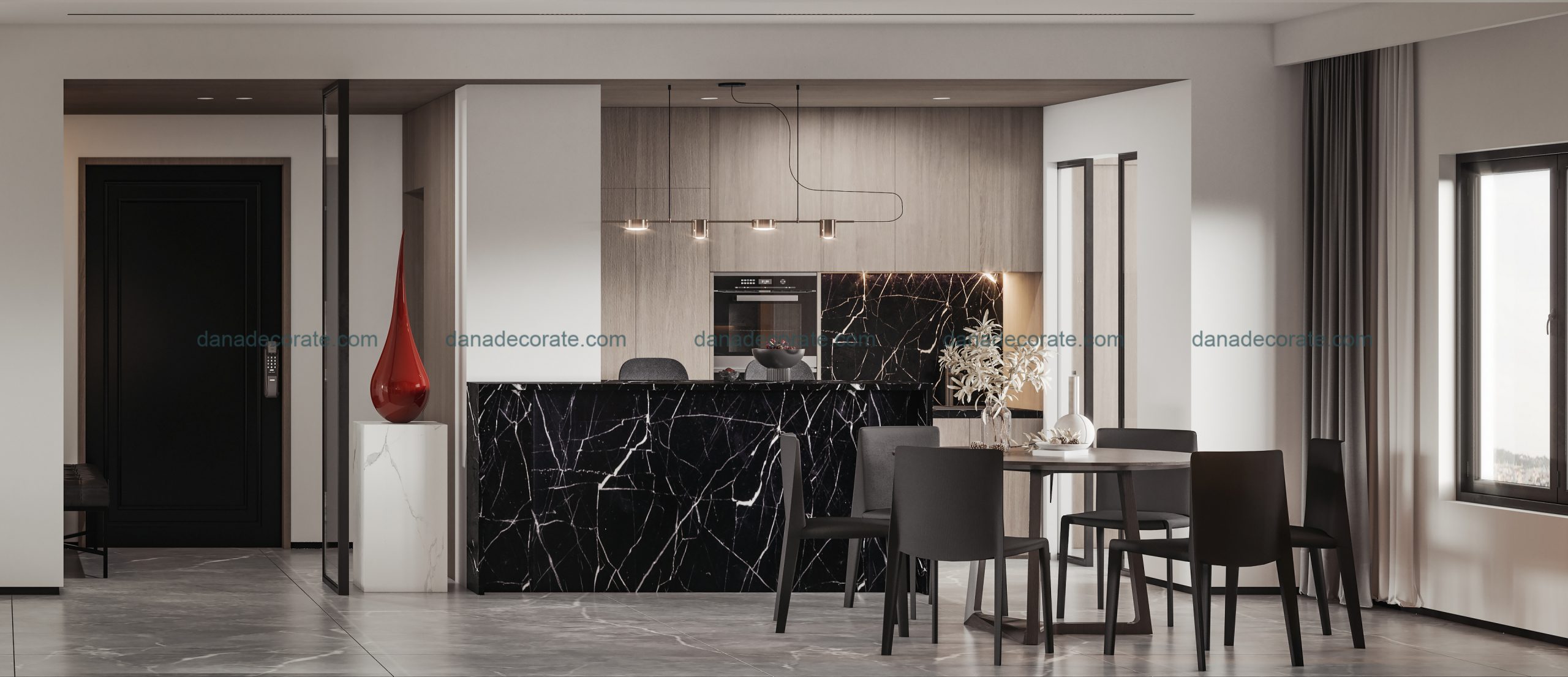 Thiết kế thi công chung cư trọn gói theo phong cách kiến trúc nội thất hiện đại tại Đà Nẵng