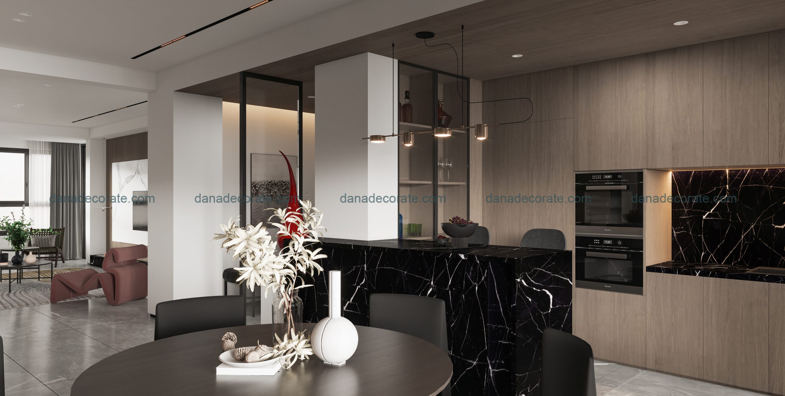 Thiết kế thi công chung cư trọn gói theo phong cách kiến trúc nội thất hiện đại tại Đà Nẵng