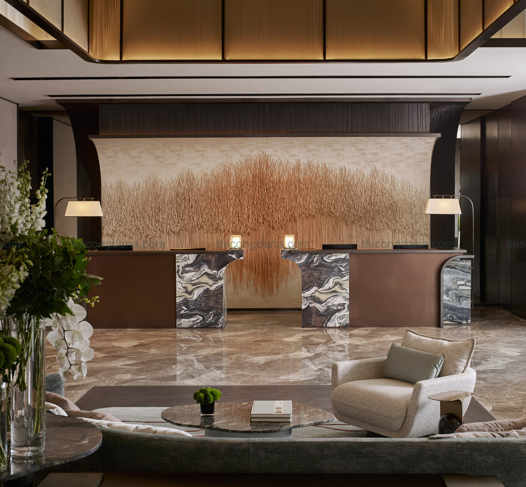 Thiết kế thi công nội thất hotel trọn gói theo phong cách kiến trúc hiện đại sang trọng