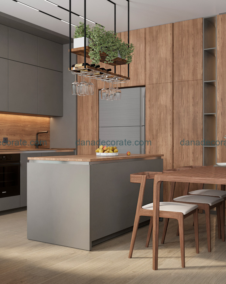 Thiết kế thi công phòng bếp trọn gói phong cách hiện đại sang trọng tại Đà Nẵng