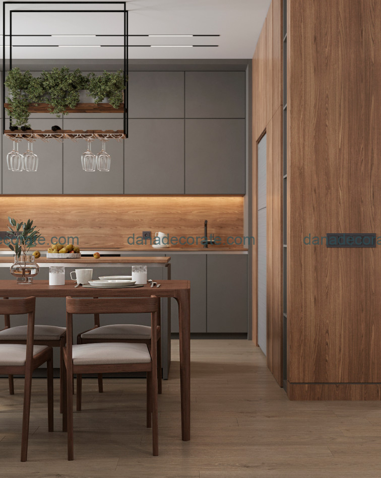 Thiết kế thi công phòng bếp trọn gói phong cách hiện đại sang trọng tại Đà Nẵng