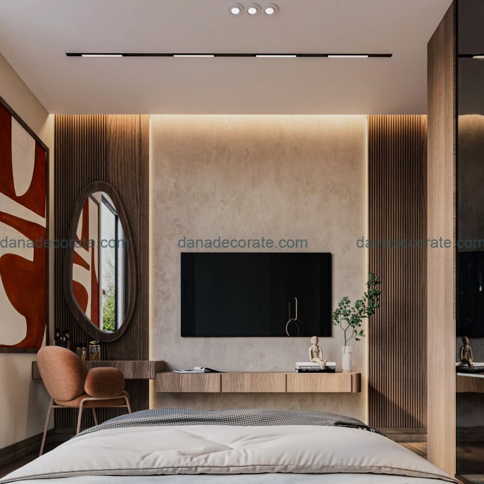 Thiết kế thi công phòng ngủ trọn gói phong cách hiện đại sang trọng tại Đà Nẵng