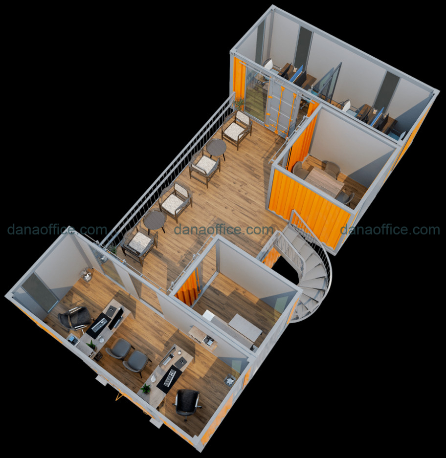 Thiết kế thi công văn phòng container tại Đà Nẵng 