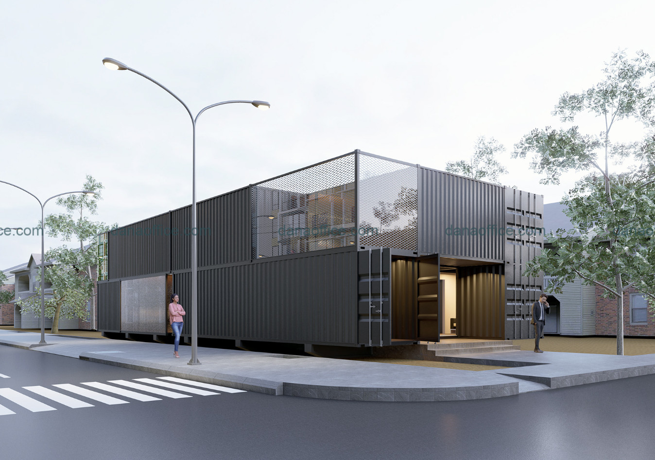 Thiết kế văn phòng container tại Đà Nẵng