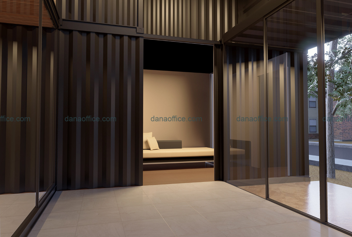 Thiết kế văn phòng container tại Đà Nẵng