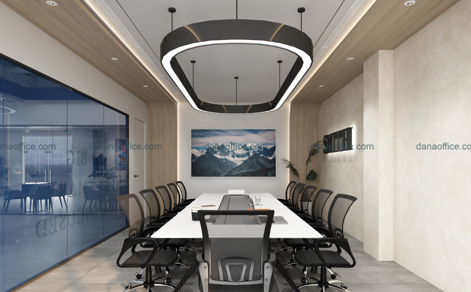 Không gian phòng họp sang trọng, cao cấp