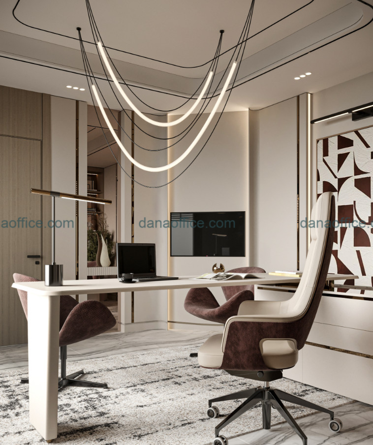 Thiết kế nội thất phòng làm việc giám đốc đẳng cấp riêng 