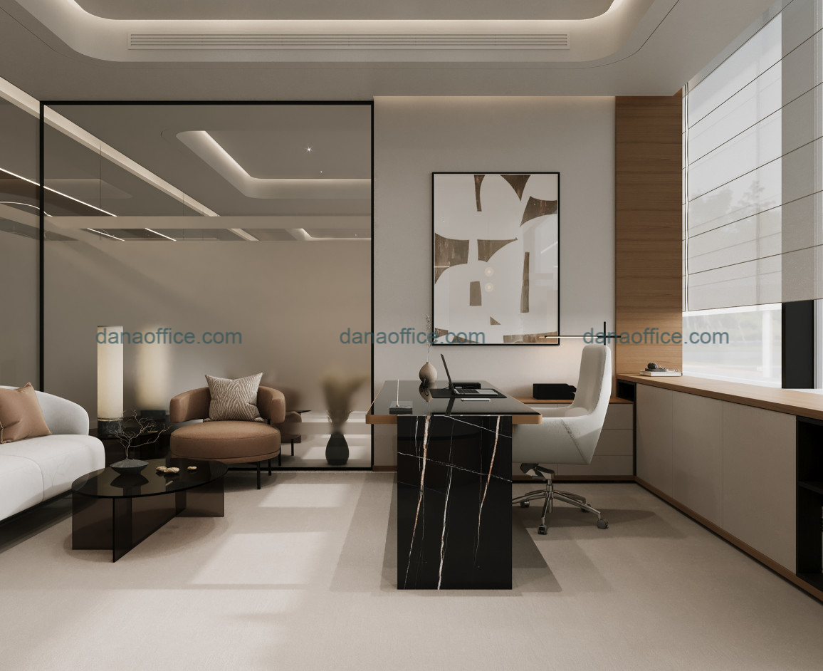Hình ảnh thiết kế thi công nội thất văn phòng trọn gói chuyên nghiệp