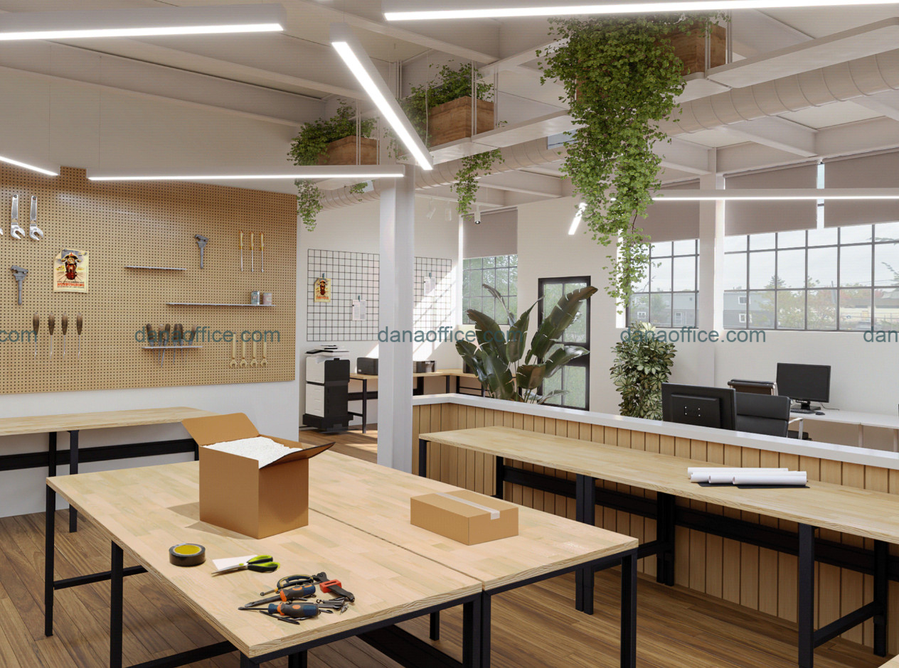 Bố trí cây xanh tươi mát