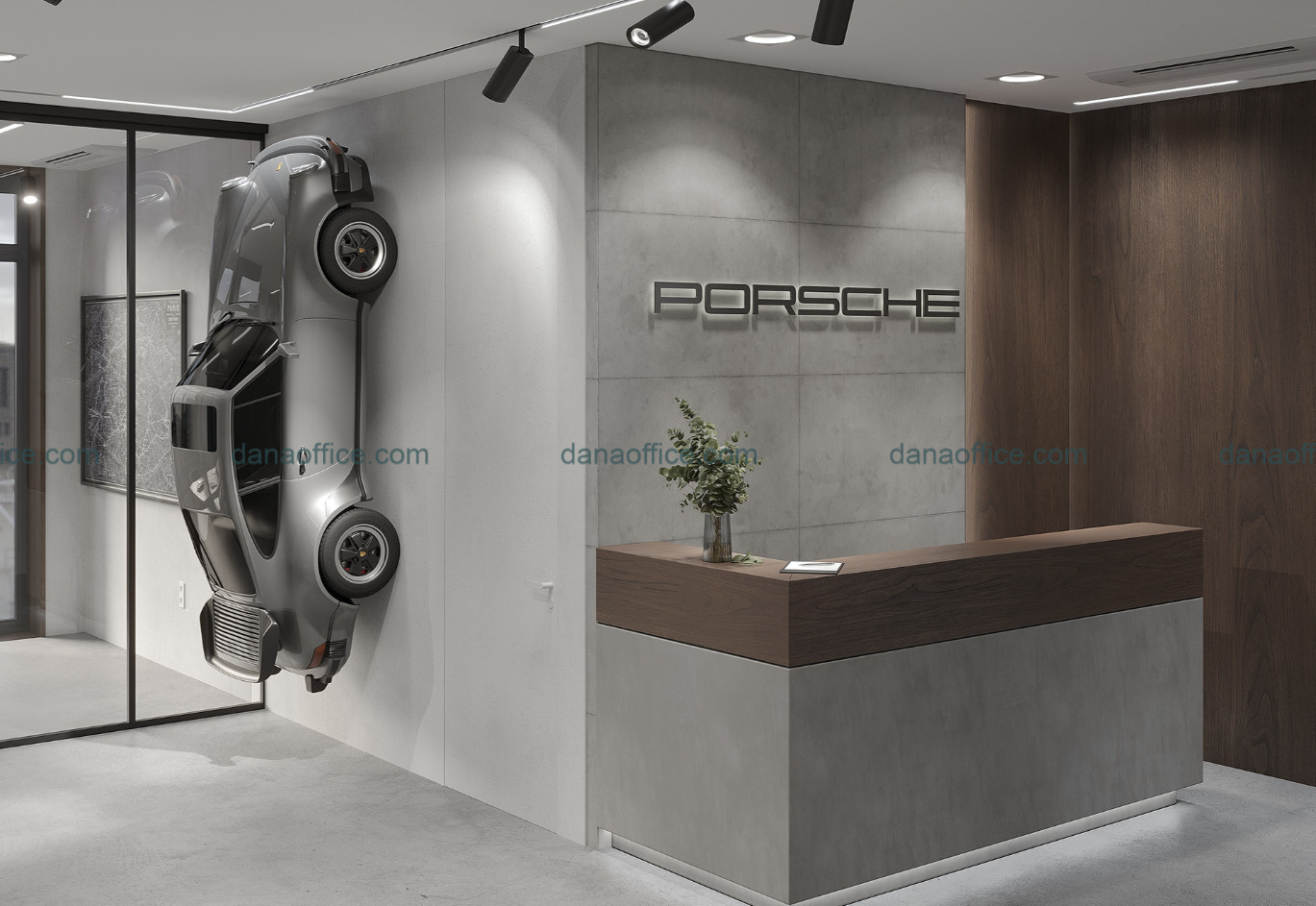 Thiết kế nội thất văn phòng 