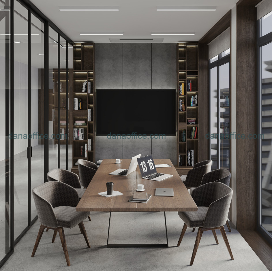 Thiết kế thi công nội thất văn phòng cao cấp sang trọng hiện đại
