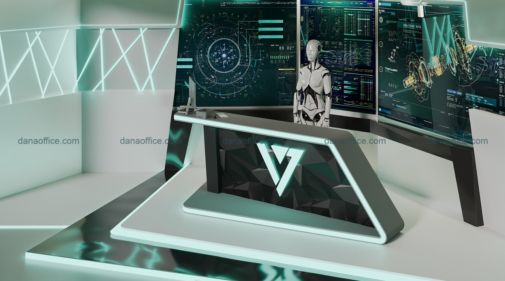 Mẫu thiết kế văn phòng công nghệ chuyên nghiệp tại Đà Nẵng