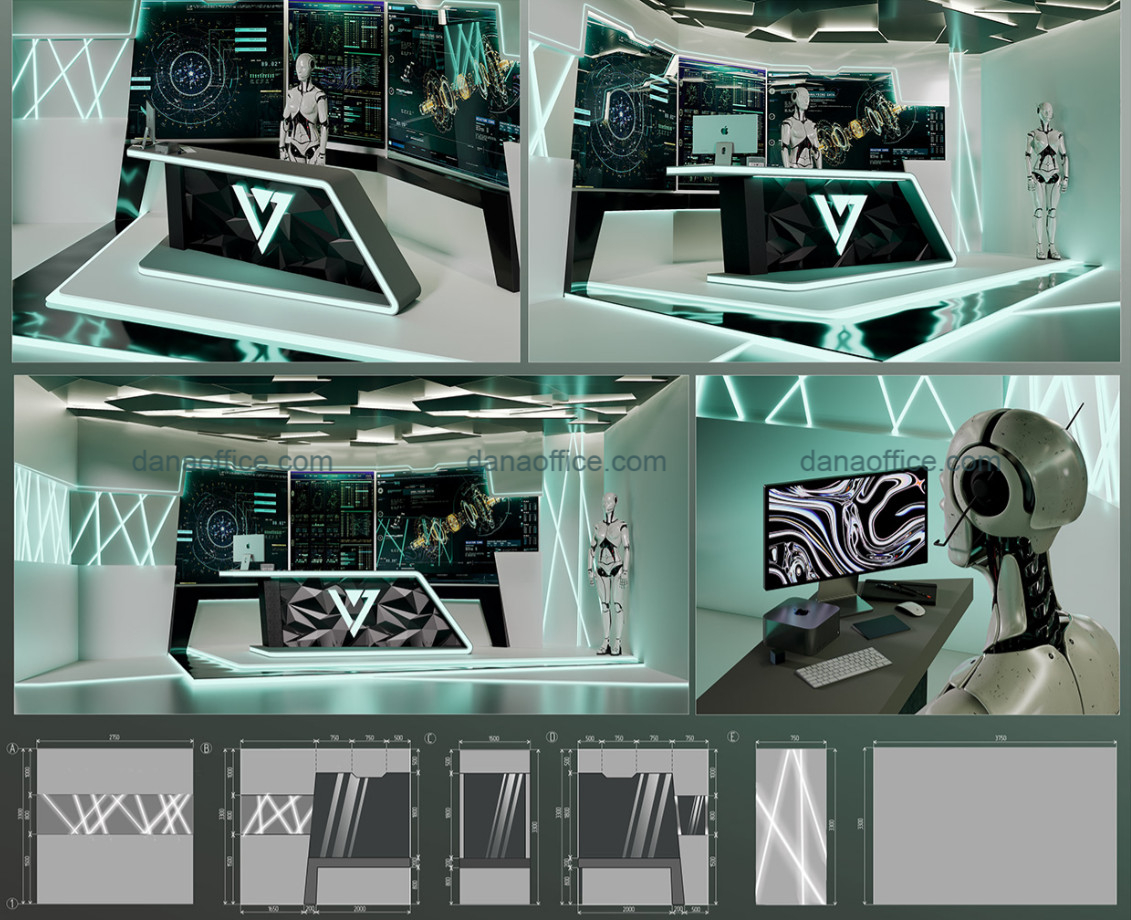 Thiết kế văn phòng công nghệ mới mẻ