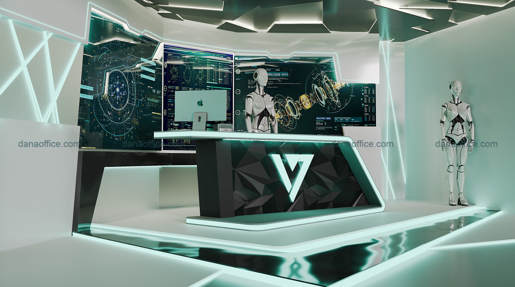 Thiết kế văn phòng công nghệ mới