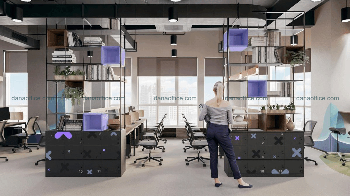 Kết hợp các mẫu thiết kế tủ hồ sơ đẹp