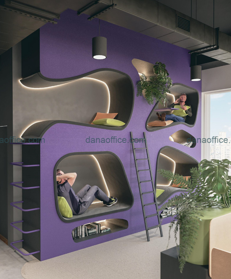 Thiết kế khu vực nghi ngơi ấn tượng