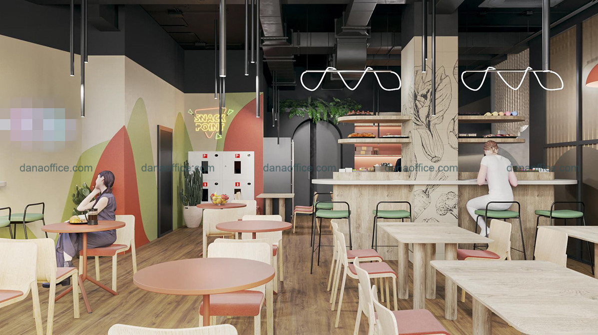 Khu vực ăn uống thư giãn