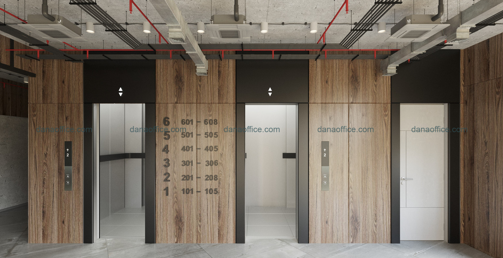 Màu sắc phù hợp với nhiều phong cách văn phòng