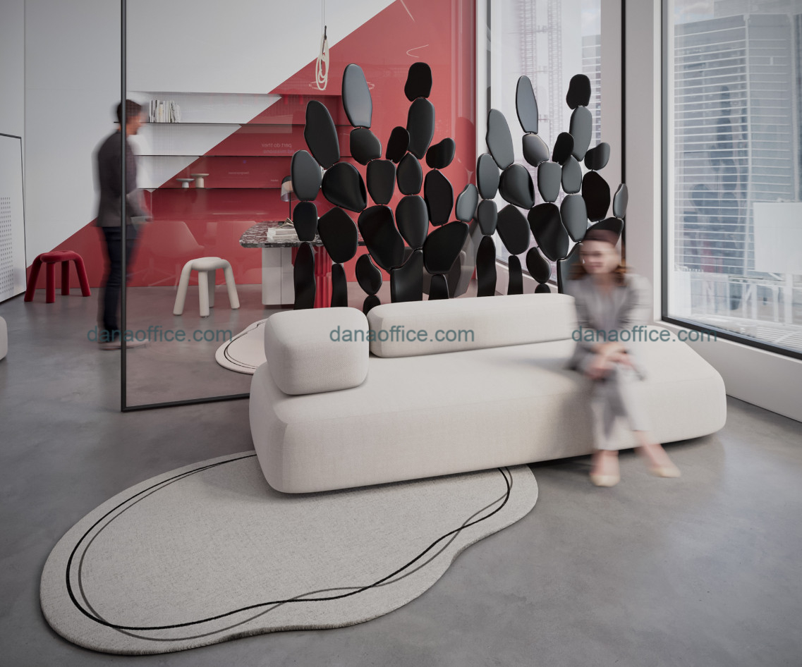 Thiết kế văn phòng đơn giản nhưng thu hút